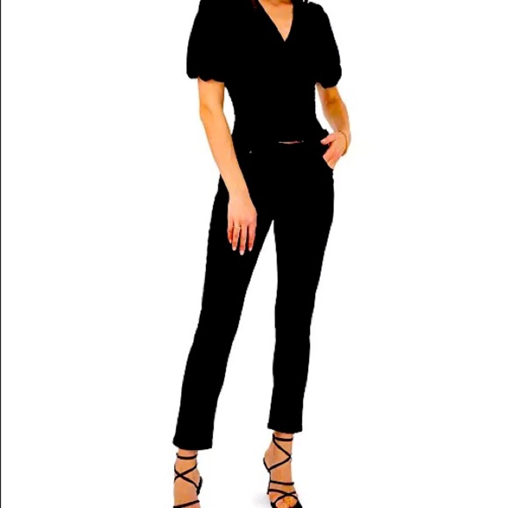 V NECK WAIST TOP!